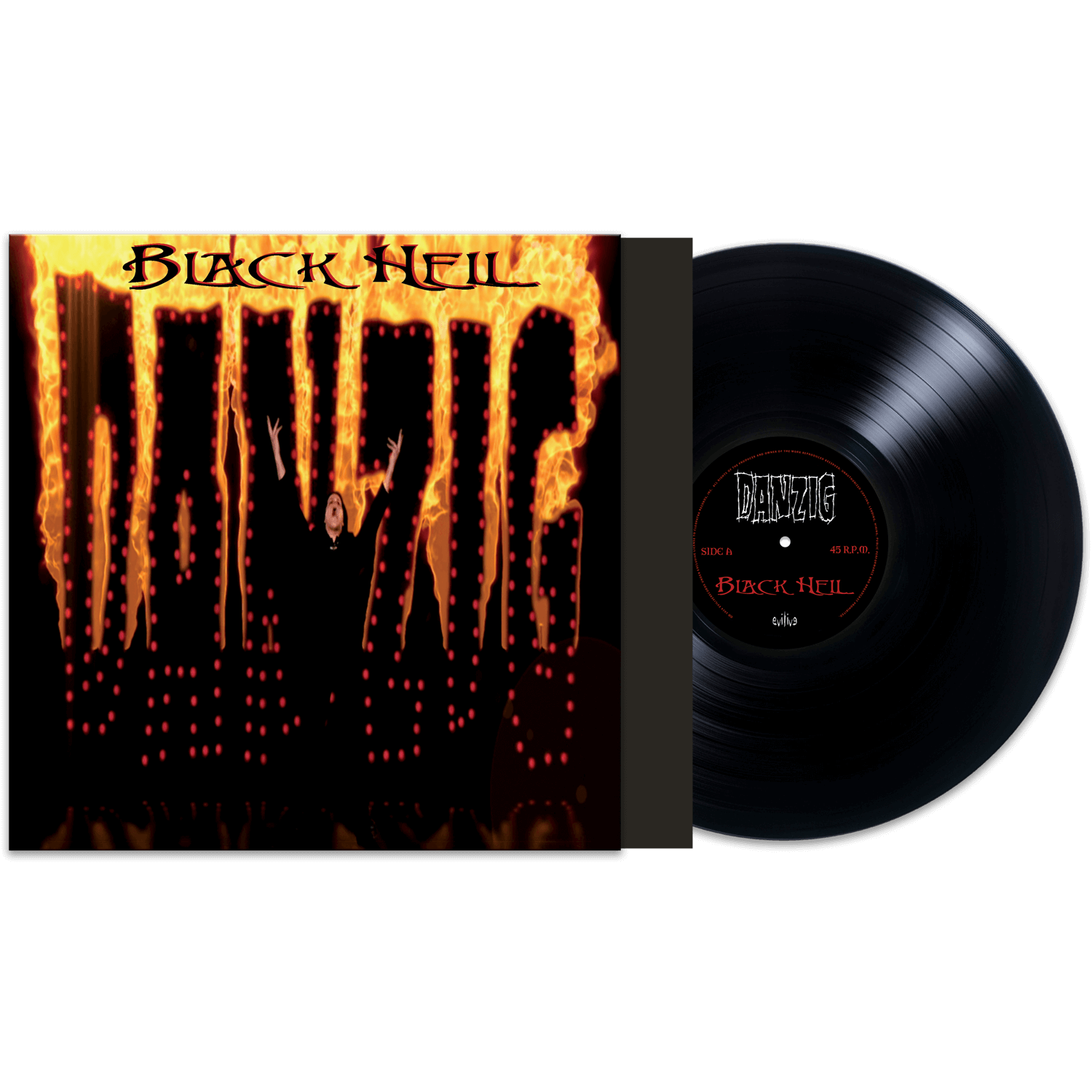 Danzig - Black Hell (Limited Edition Colored 12" Vinyl - Signed by Glenn Danzig) - Cleopatra Records