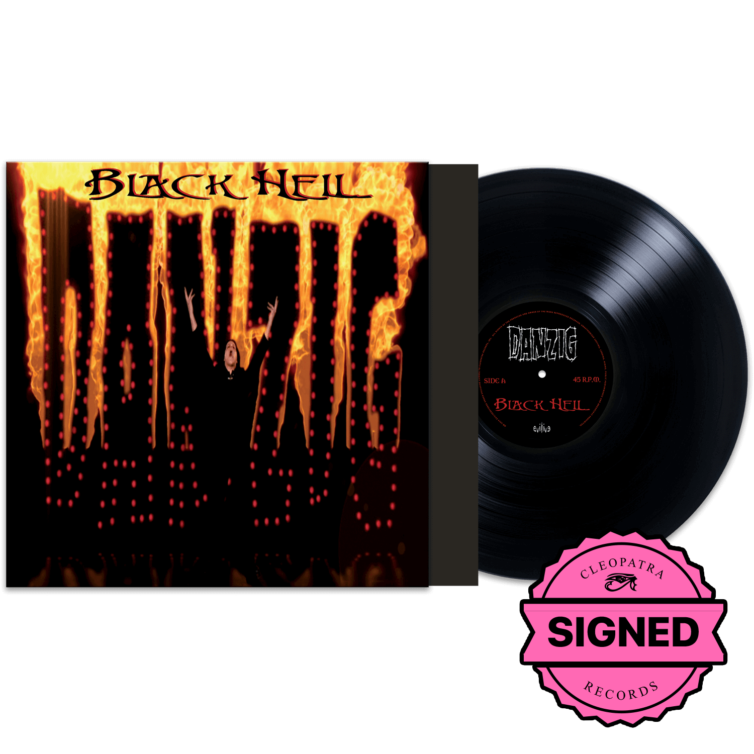 Danzig - Black Hell (Limited Edition Colored 12" Vinyl - Signed by Glenn Danzig)