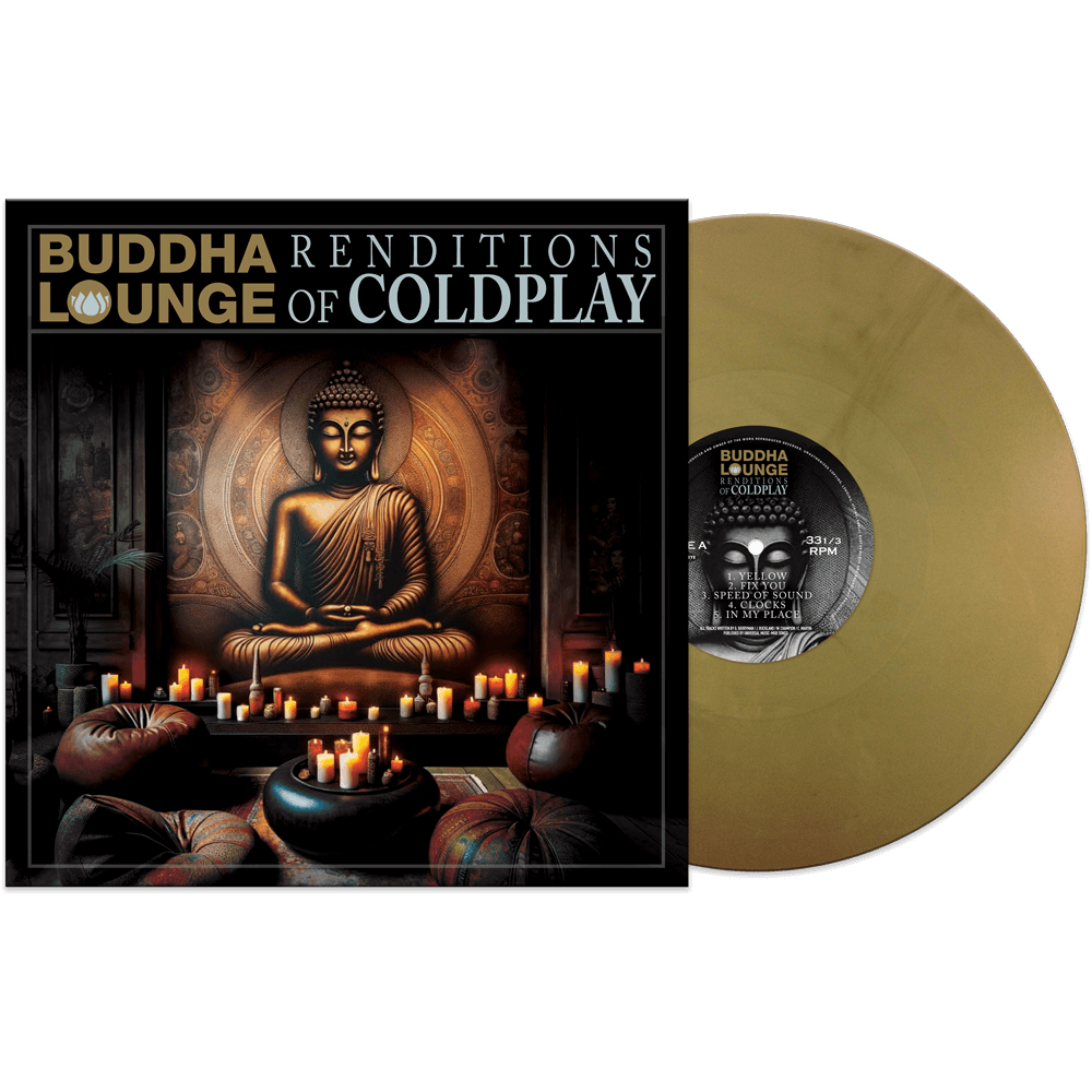 The Buddha Lounge Ensemble - Buddha Lounge Renditions Of Coldplay (Gold Vinyl) - Cleopatra Records