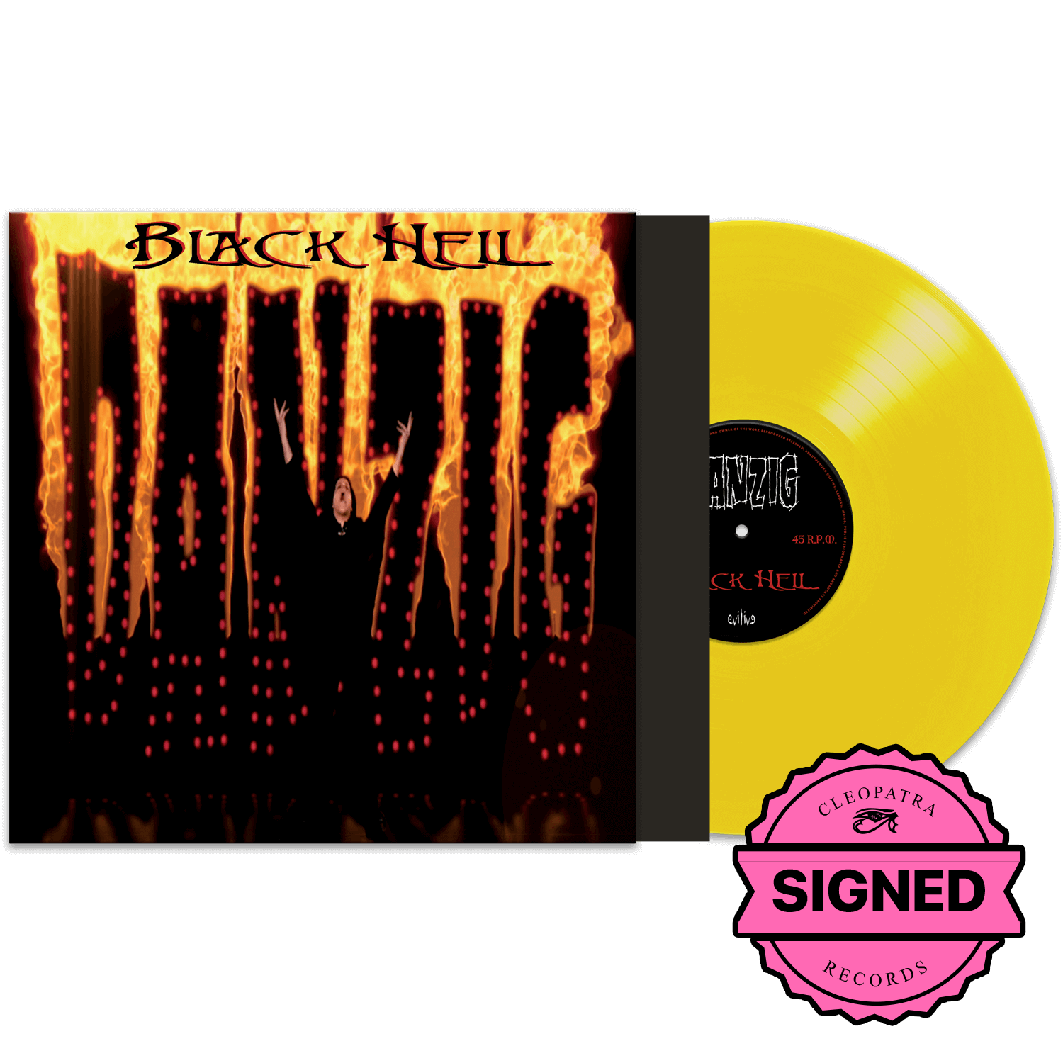 Danzig - Black Hell (Limited Edition Colored 12" Vinyl - Signed by Glenn Danzig)