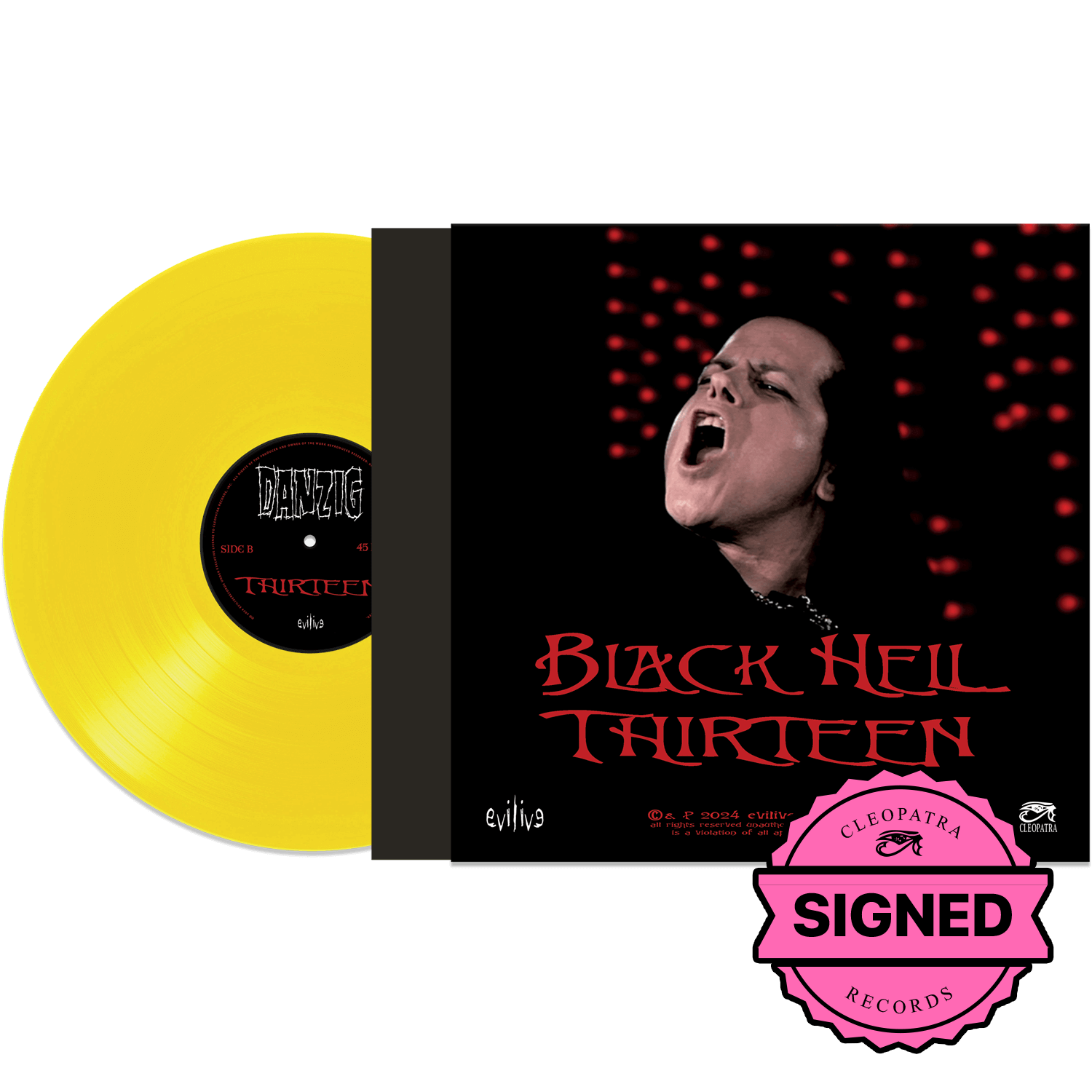 Danzig - Black Hell (Limited Edition Colored 12" Vinyl - Signed by Glenn Danzig)