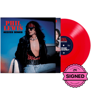 Phil Lewis - Access Denied (Red Vinyl - Signed by Phil Lewis)