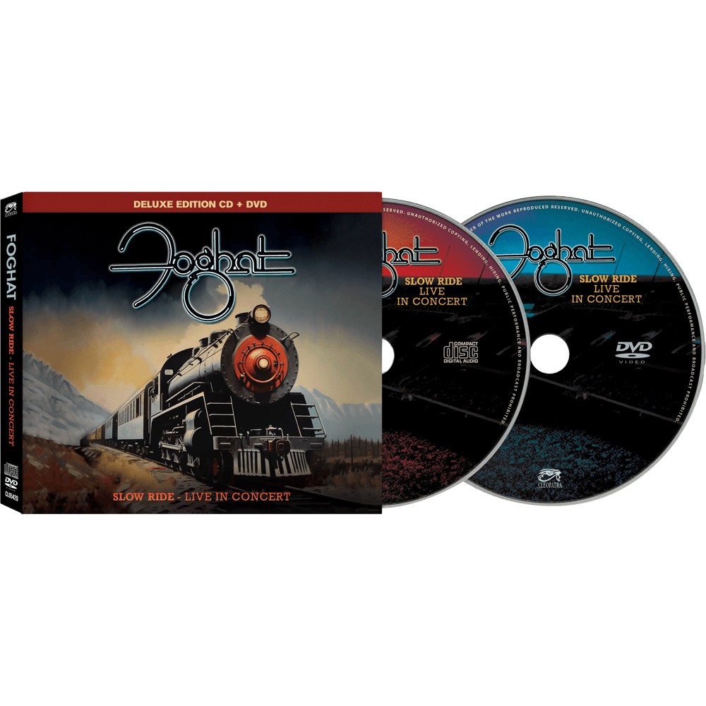 Foghat - Slow Ride - Live In Concert (CD+DVD) - Cleopatra Records