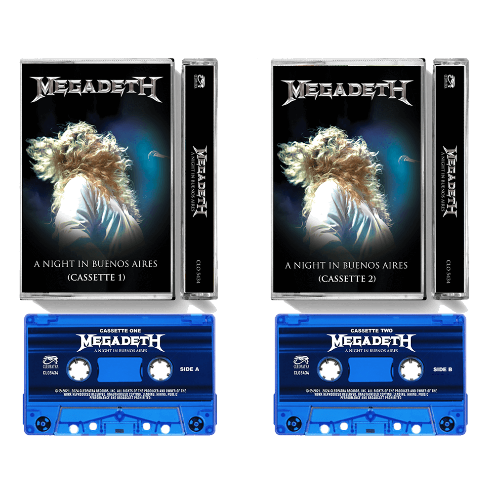 Megadeth - Una Noche En Buenos Aires (Cassette Doble)