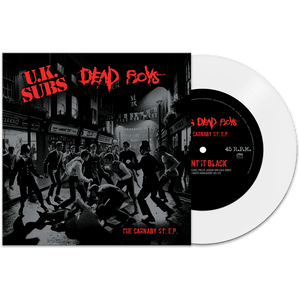 UK Subs & Dead Boys - Carnaby St. (White 7" Vinyl)