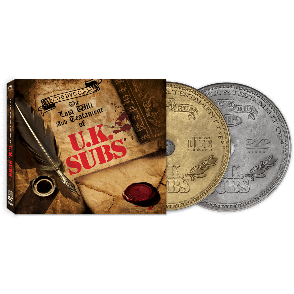 UK Subs - The Last Will And Testament of UK Subs (CD-DVD) - Cleopatra Records