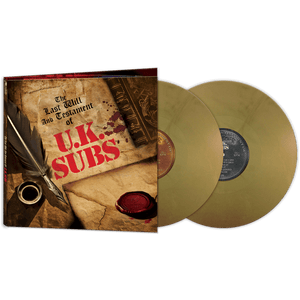 UK Subs - The Last Will And Testament of UK Subs (Double Gold Vinyl) - Cleopatra Records