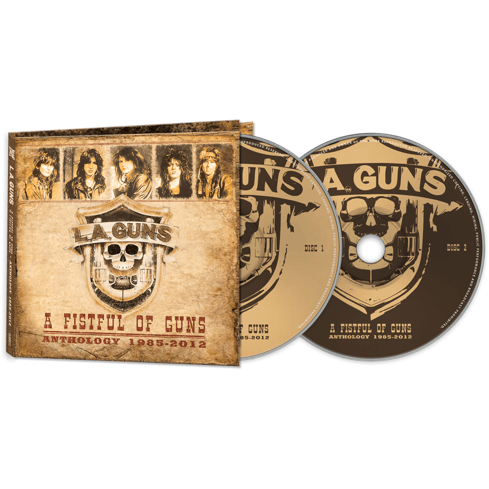 L.A. Guns - A Fistful Of Guns - Anthology 1985-2012 (2 CD) - Cleopatra Records