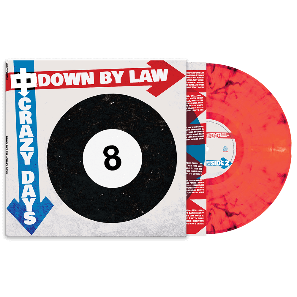Down By Law - Crazy Days (Red Marble Vinyl)