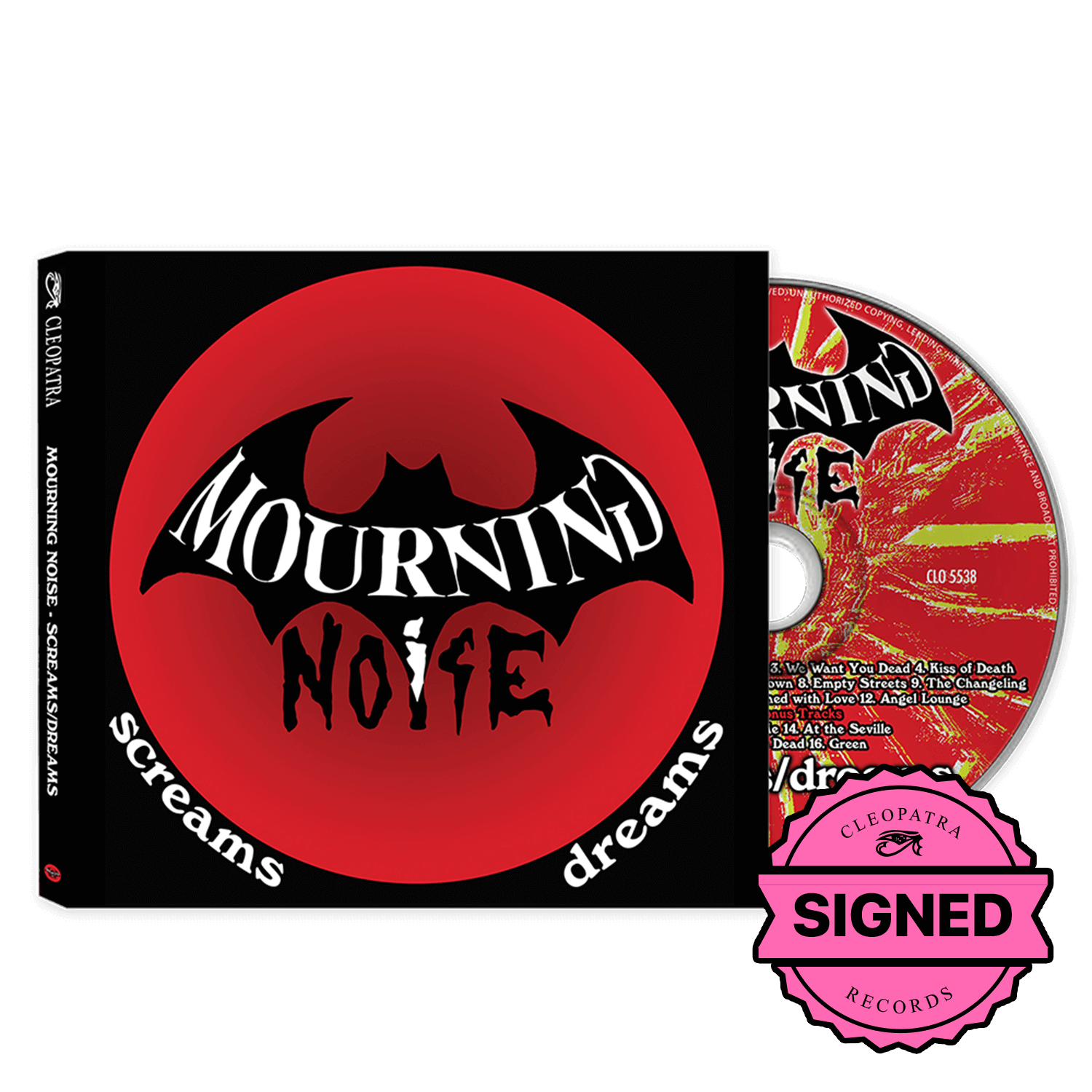 Mourning Noise - Screams - Dreams (CD - Signed by all members)