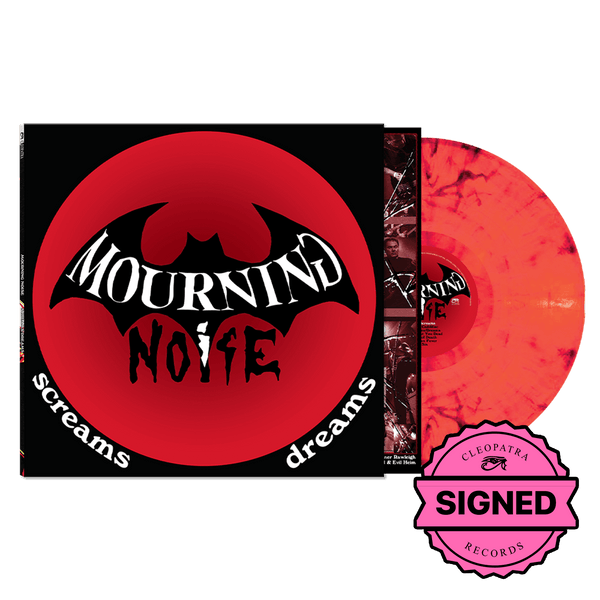 Mourning Noise - Screams - Dreams (Red Marble Vinyl - Signed by all band members) - Cleopatra Records