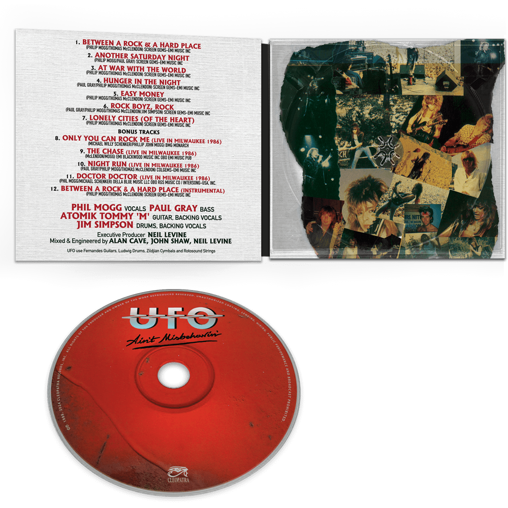 UFO - Ain't Misbehavin' (CD) - Cleopatra Records UFO - Ain't Misbehavin' (CD) - Cleopatra Records