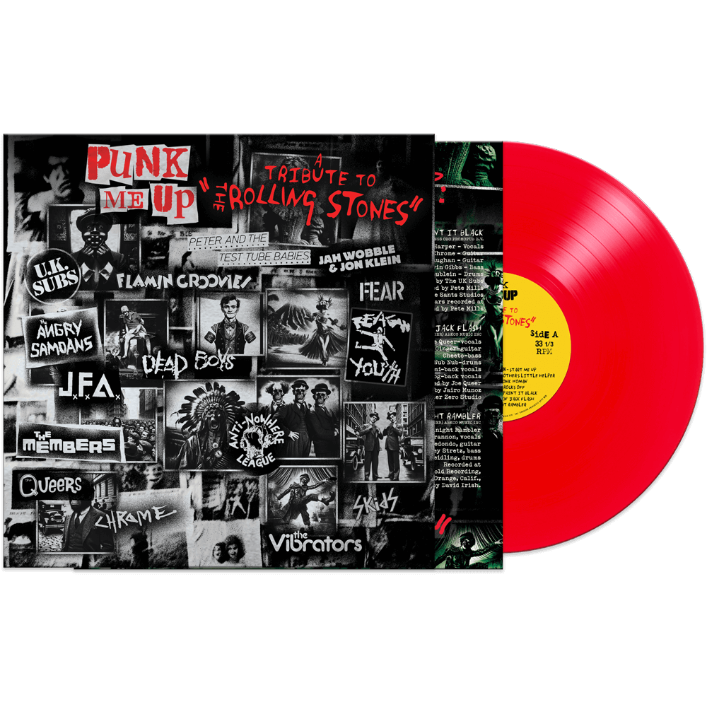 Punk Me Up - A Tribute To The Rolling Stones (Red Vinyl) - Cleopatra Records