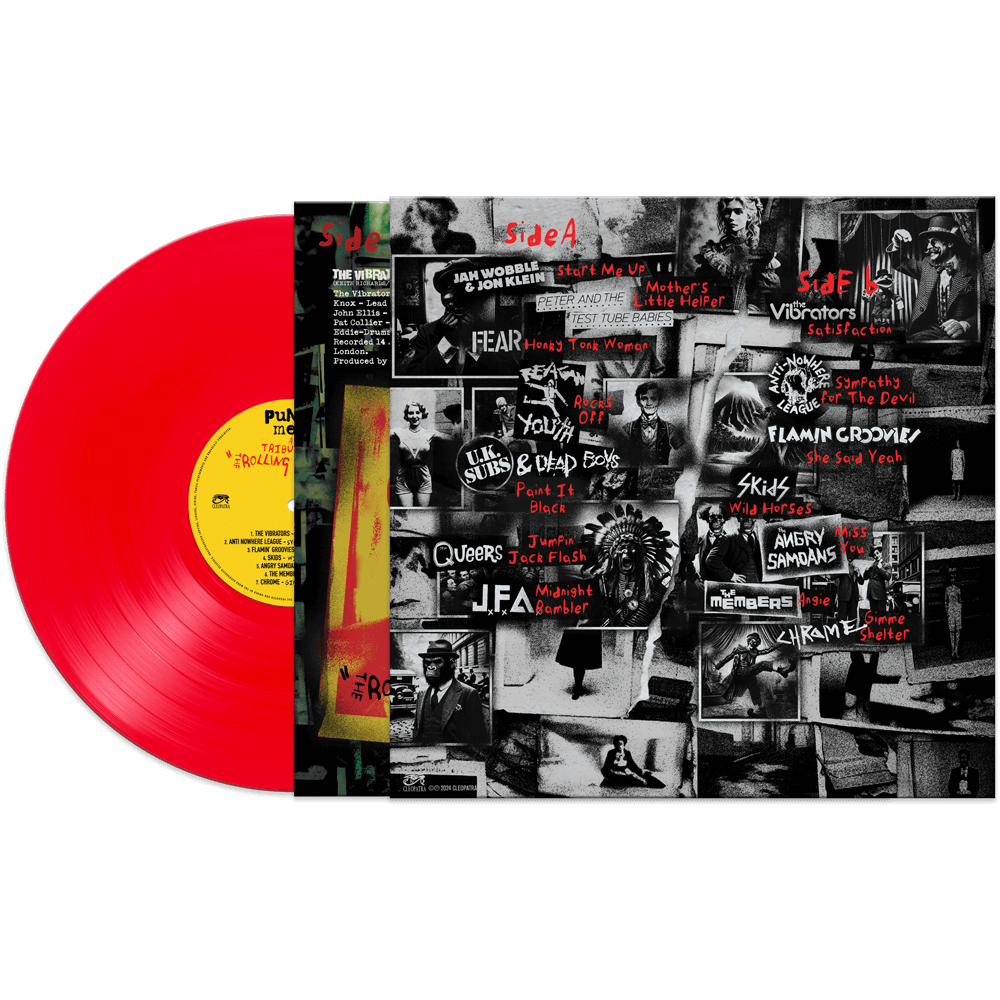 Punk Me Up - A Tribute To The Rolling Stones (Red Vinyl) - Cleopatra Records