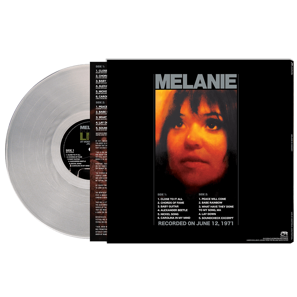 Melanie - Live At Montreux Jazz Festival (Silver Vinyl) - Cleopatra Records