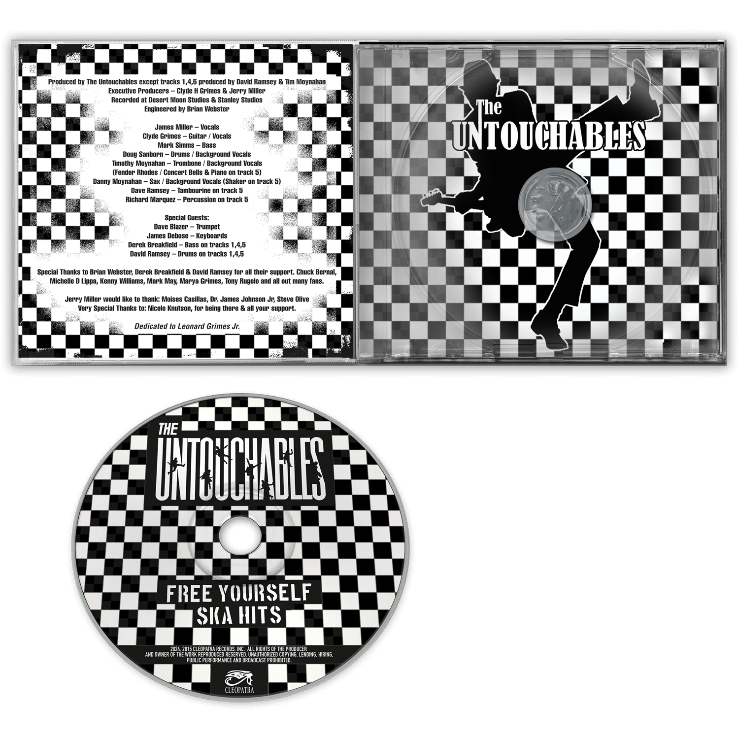 The Untouchables - Free Yourself - Ska Hits (CD Jewel Case) - Cleopatra Records