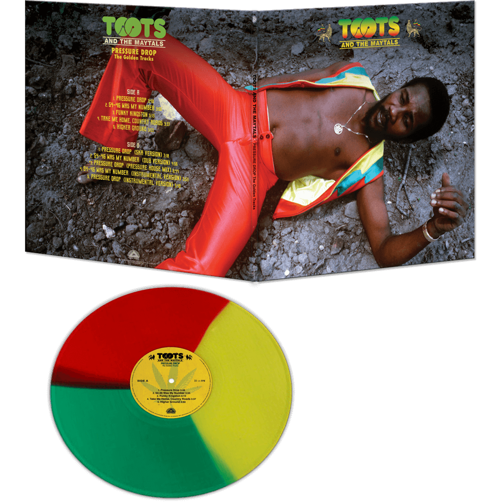 Toots & The Maytals - Pressure Drop - The Golden Tracks (Green/Yellow/Red Vinyl) - Cleopatra Records