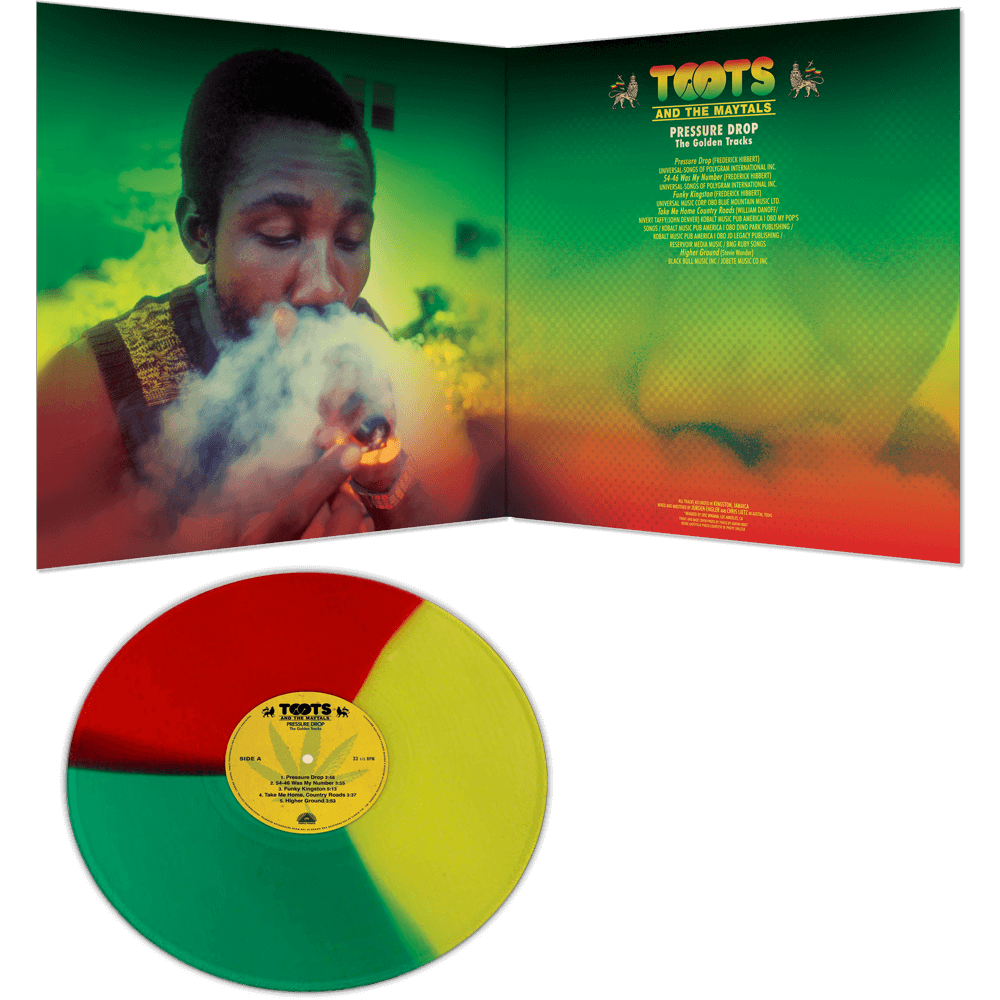 Toots & The Maytals - Pressure Drop - The Golden Tracks (Green/Yellow/Red Vinyl) - Cleopatra Records