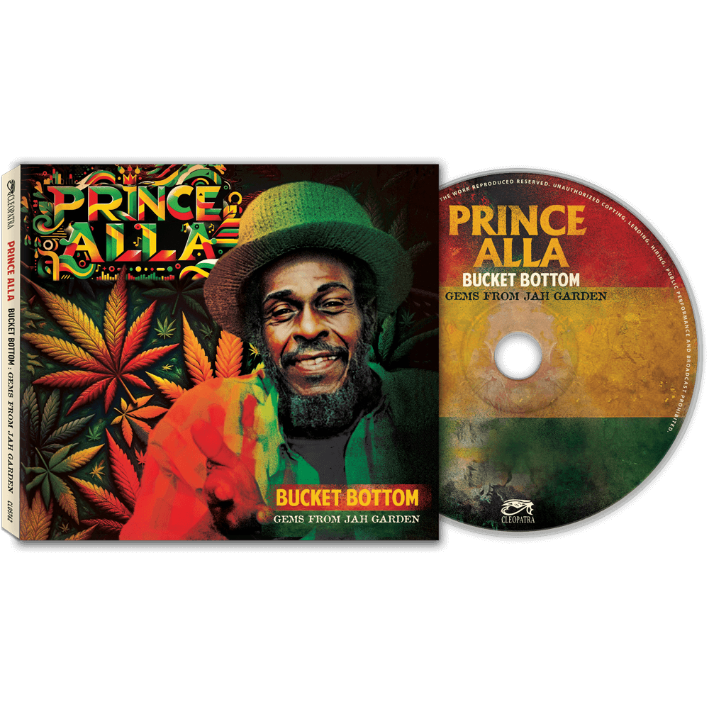 Prince Alla - Bucket Bottom - Gems From Jah Garden (CD) - Cleopatra Records