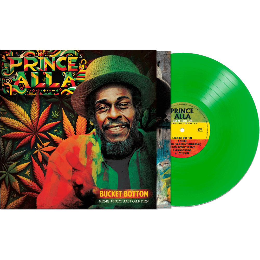 Prince Alla - Bucket Bottom - Gems From Jah Garden (Green Vinyl) - Cleopatra Records