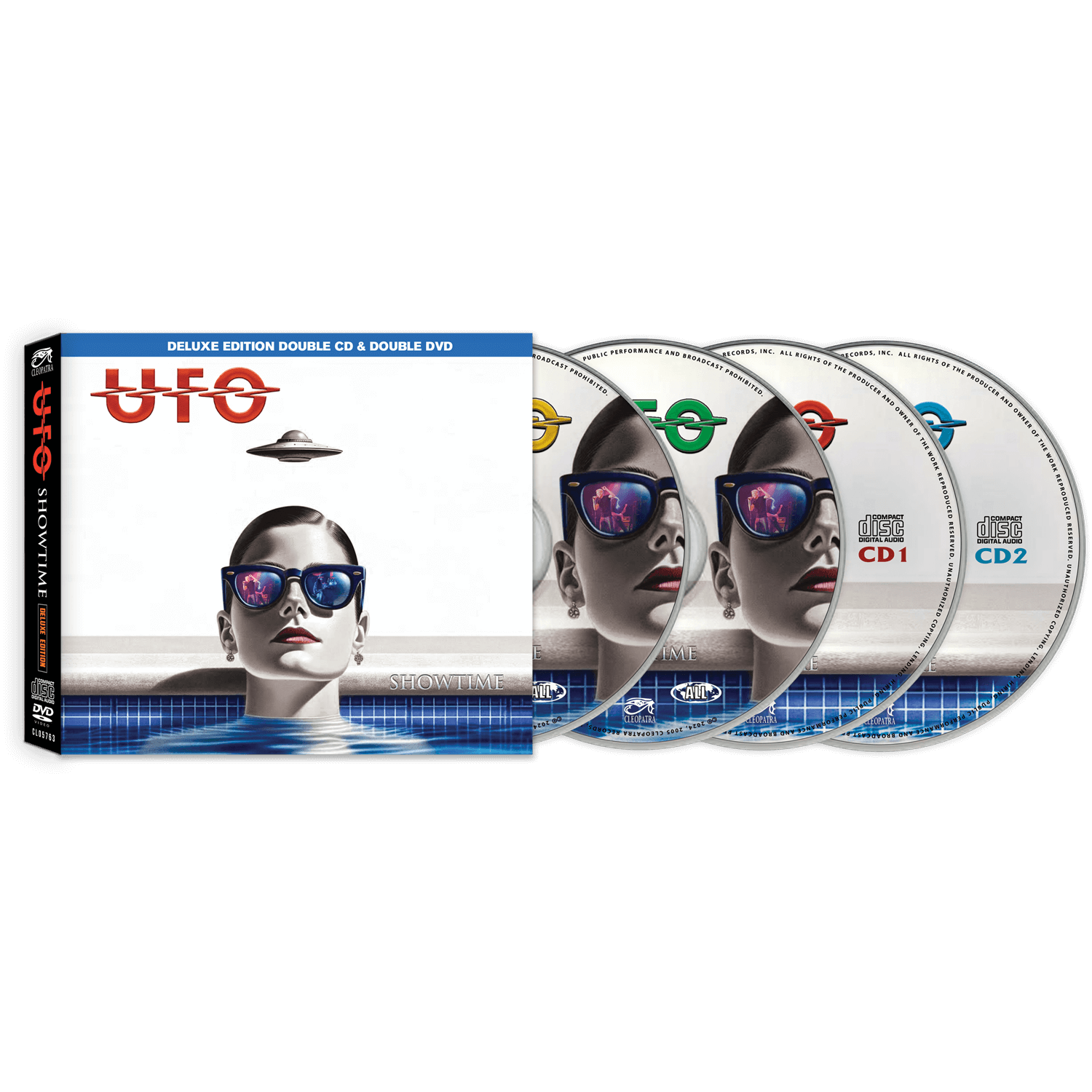 UFO - Showtime (2 CD + 2 DVD) - Cleopatra Records