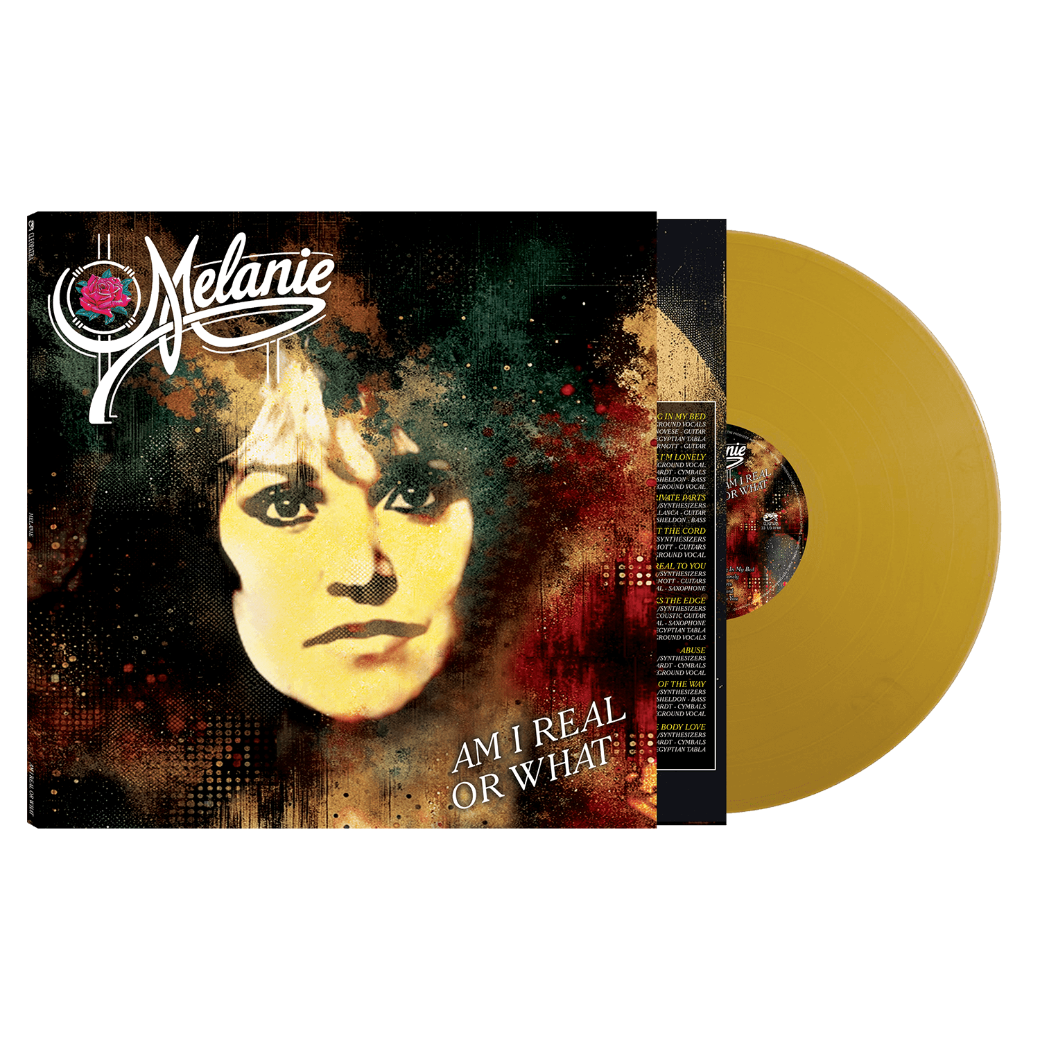 Melanie - Am I Real Or What (Gold Vinyl) - Cleopatra Records