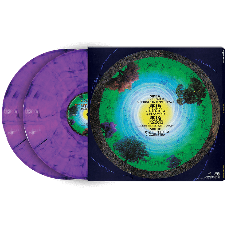 Ozric Tentacles - Spirals In Hyperspace (Double Purple Marble Vinyl) - Cleopatra Records