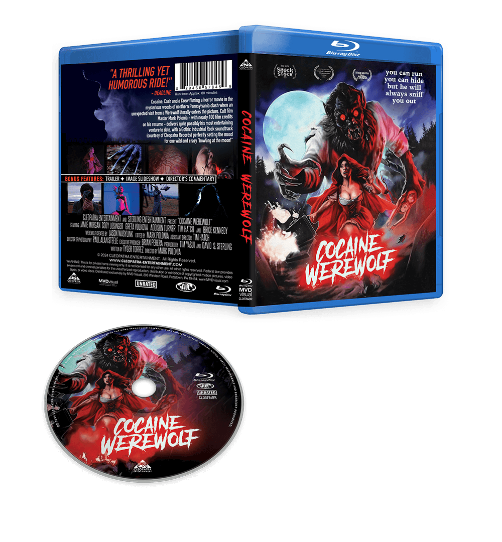 Cocaine Werewolf (DVD or Blu-Ray)