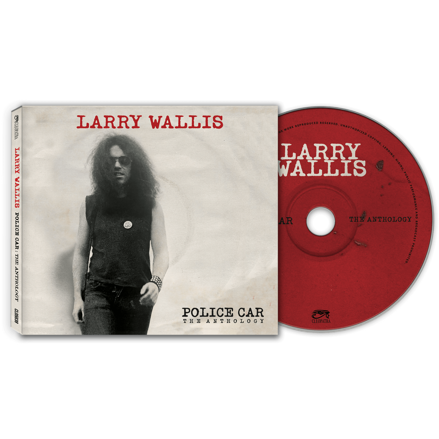 Larry Wallis - Police Car: The Anthology (CD Digipak) - Cleopatra Records