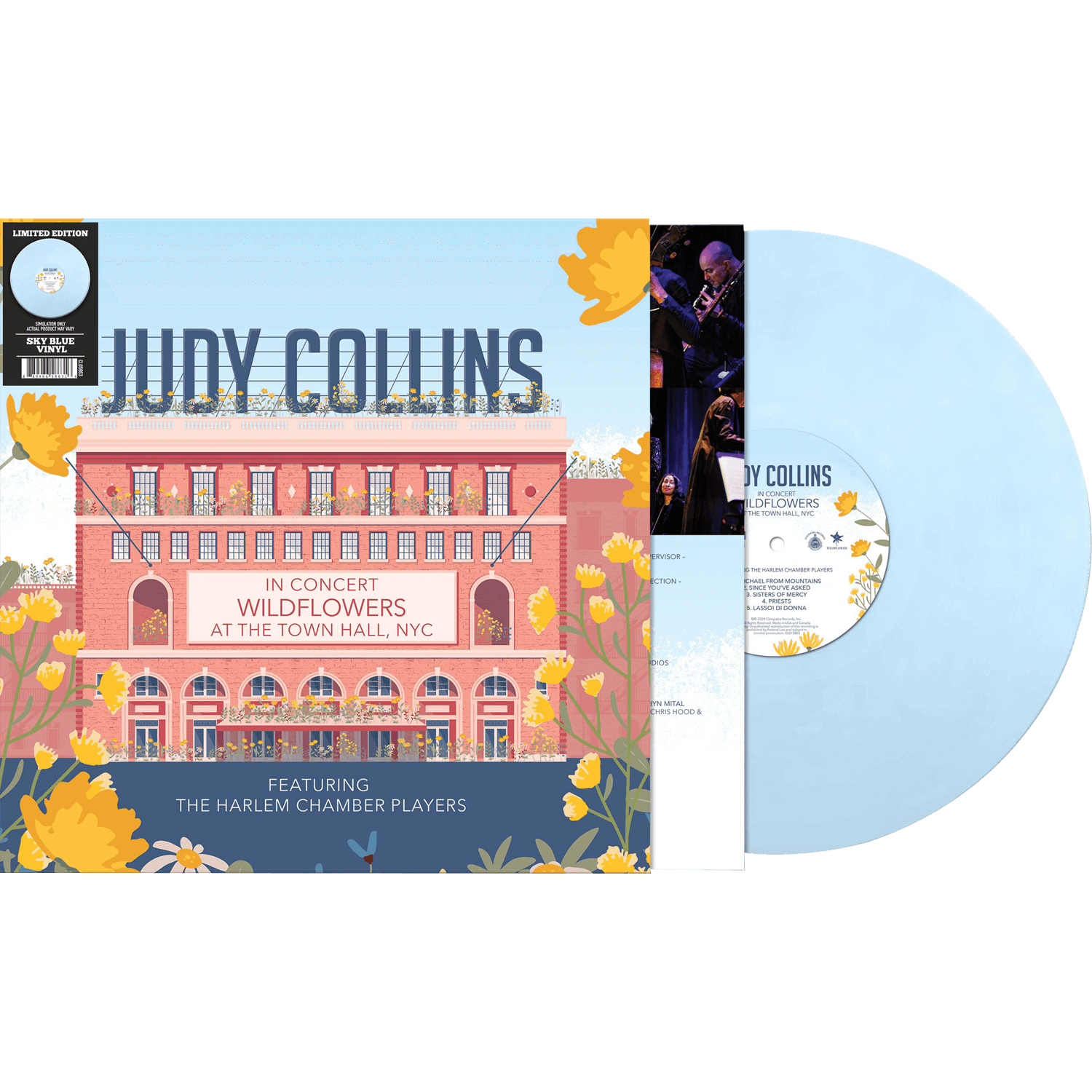 Judy Collins - In Concert Wildflowers At The Town Hall NYC (Blue Vinyl)