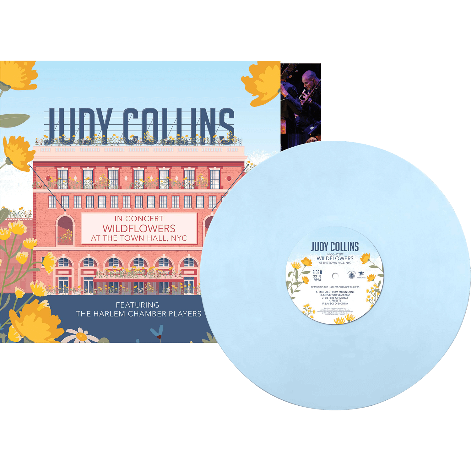 Judy Collins - In Concert Wildflowers At The Town Hall NYC (Blue Vinyl)