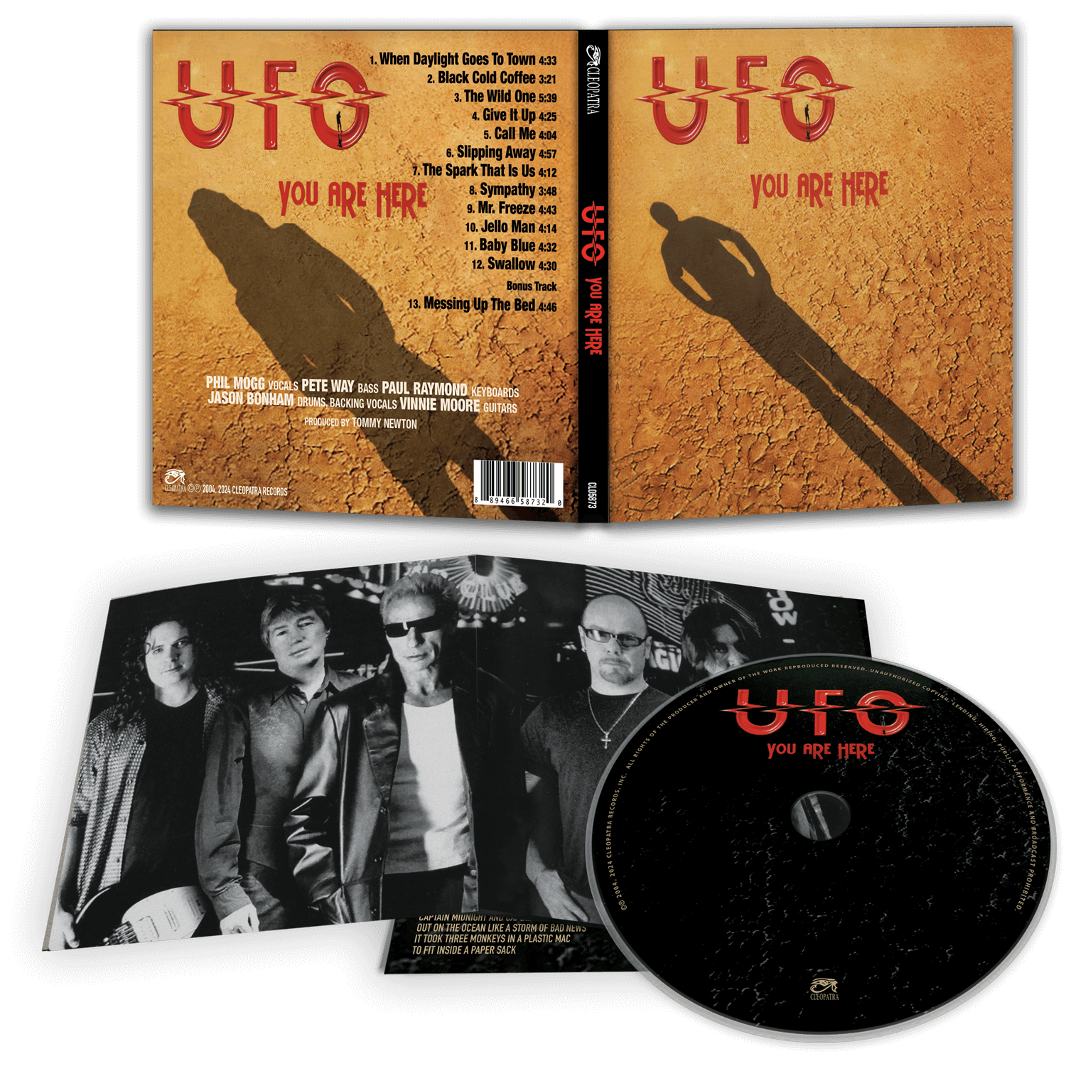 UFO - You Are Here (CD) - Cleopatra Records