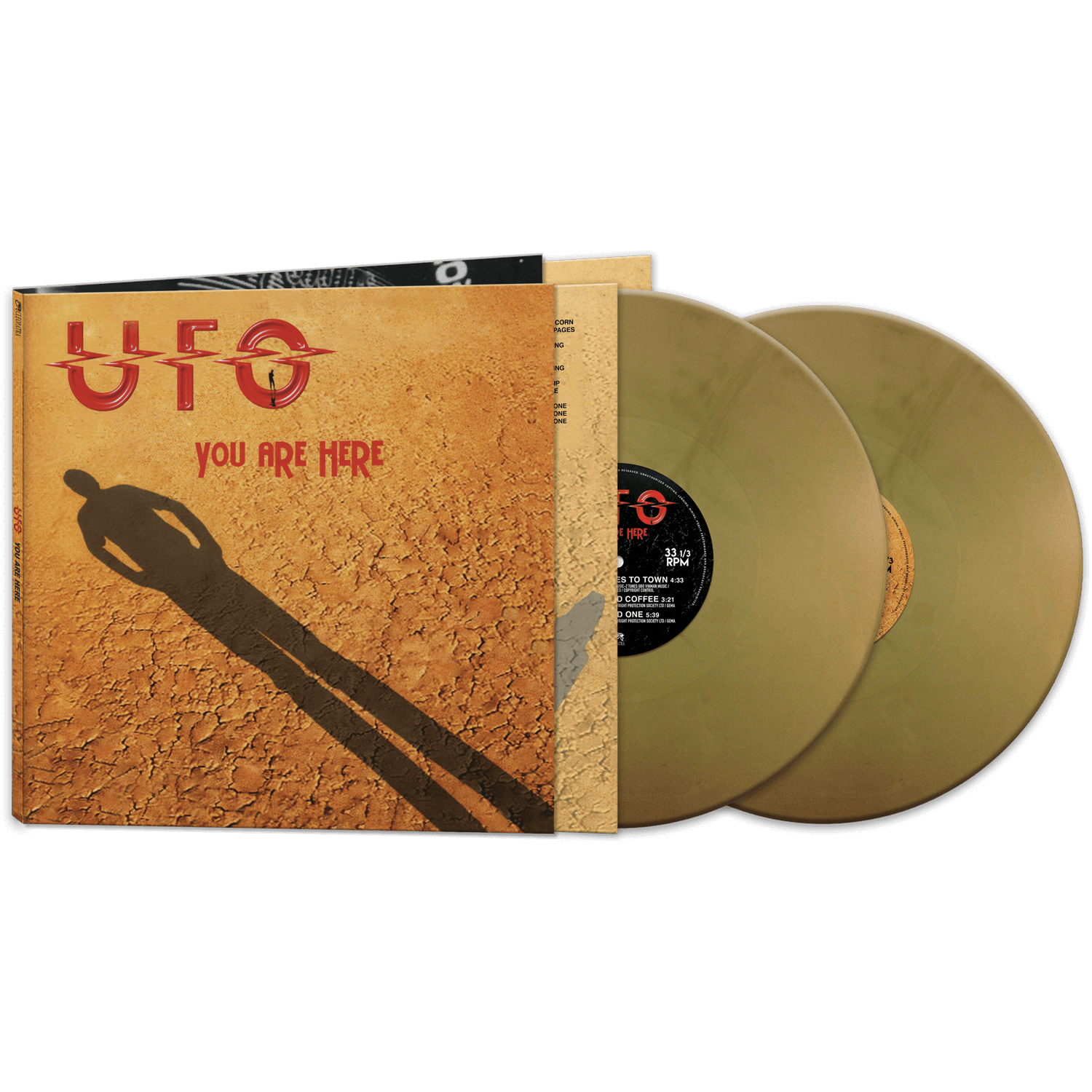 UFO - You Are Here (Gold Double Vinyl) - Cleopatra Records