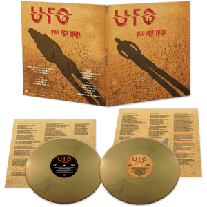 UFO - You Are Here (Gold Double Vinyl) - Cleopatra Records