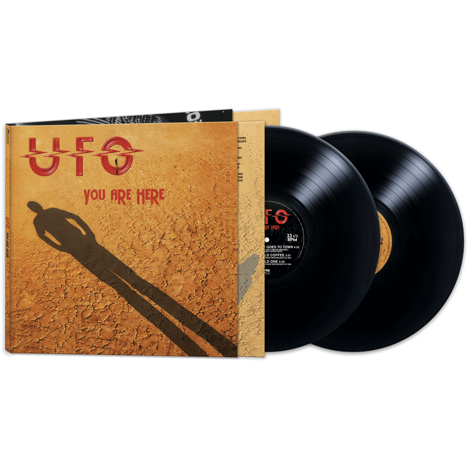 UFO - You Are Here (Black 180 Gram Double Vinyl) - Cleopatra Records