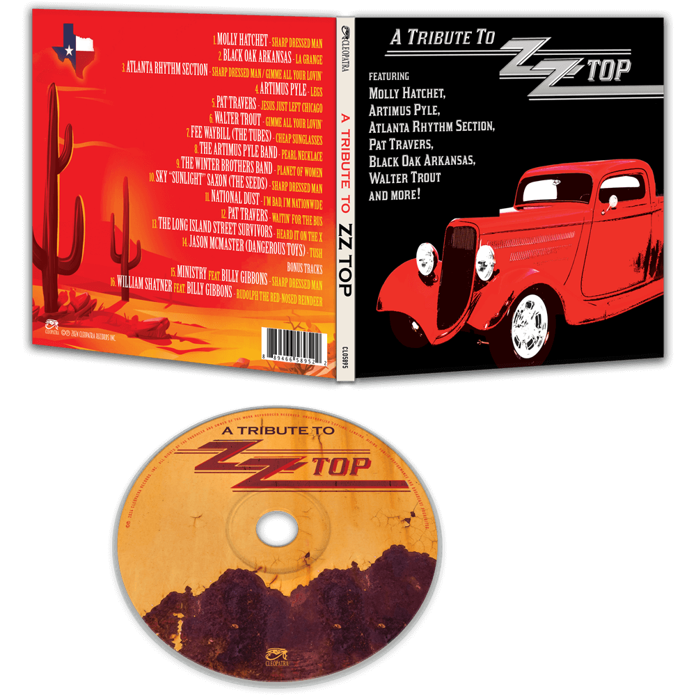 A Tribute To ZZ Top (CD) - Cleopatra Records