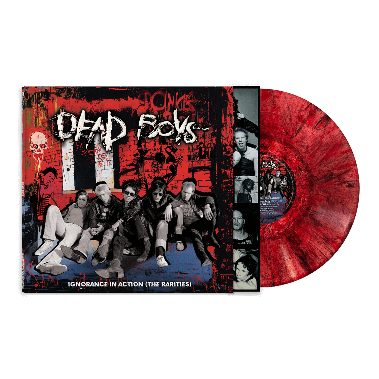 Dead Boys - Ignorance In Action (The Rarities) (Red Marble Vinyl) - Cleopatra Records