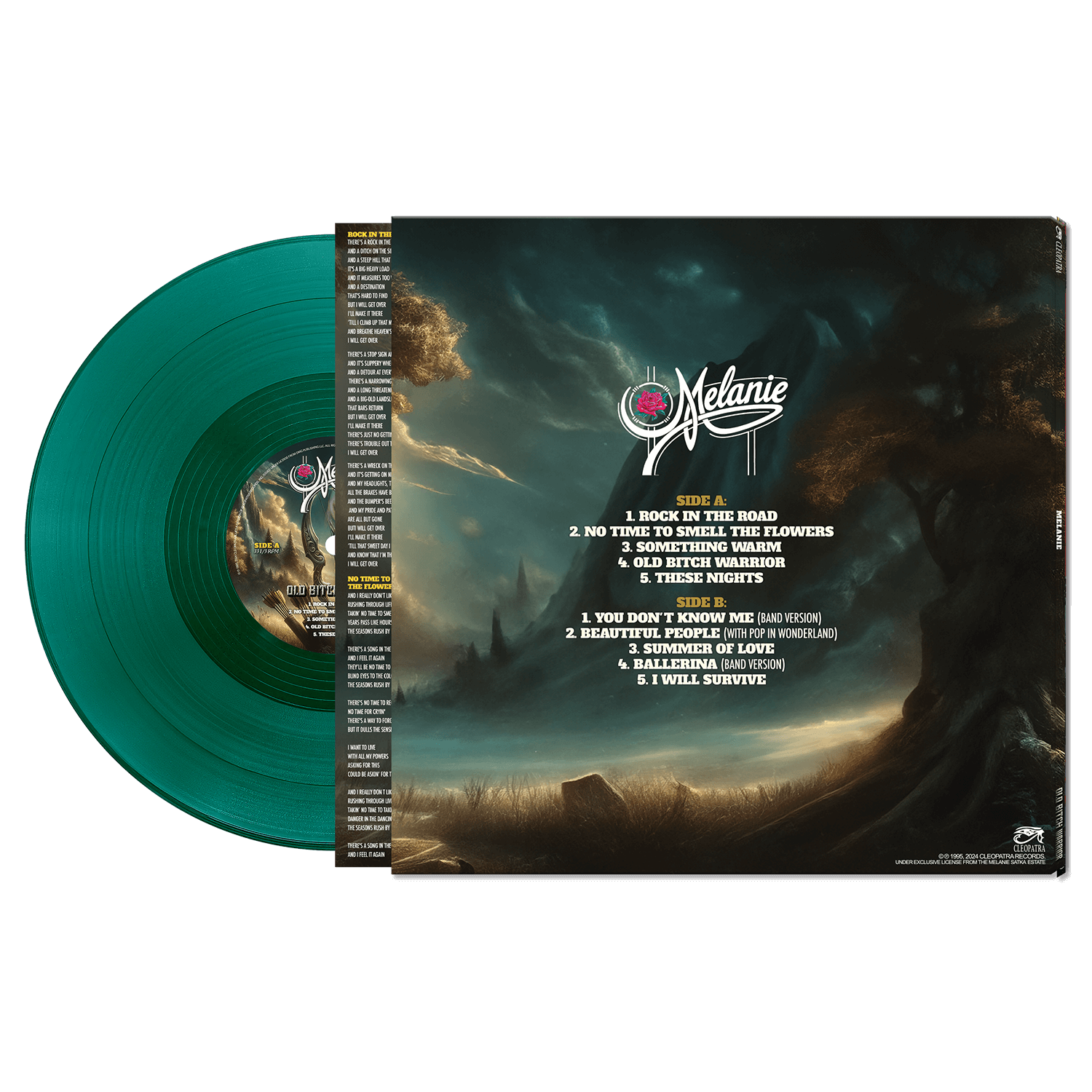 Melanie - Old Bitch Warrior (Green Vinyl) - Cleopatra Records