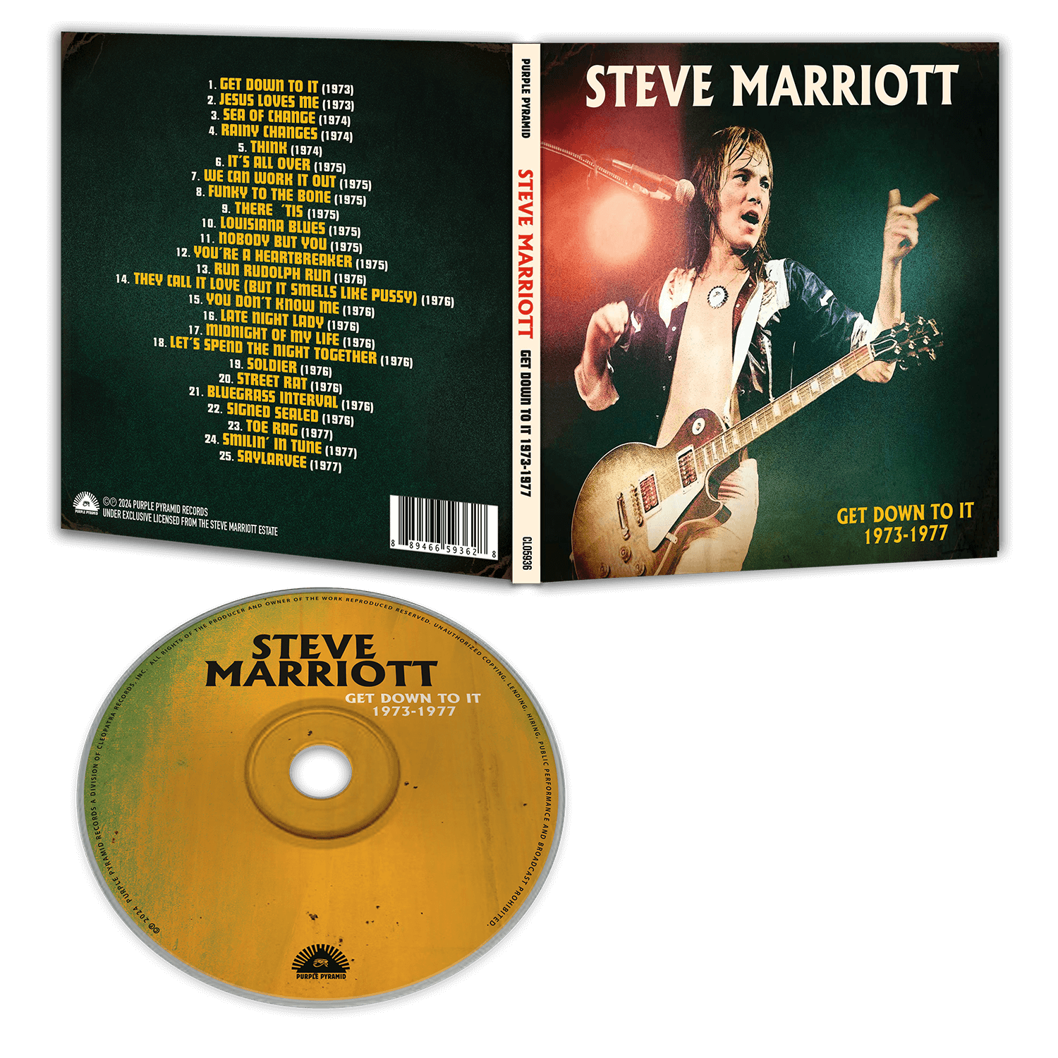 Steve Marriott - Get Down To It 1973-1977 (CD Digipak) - Cleopatra Records