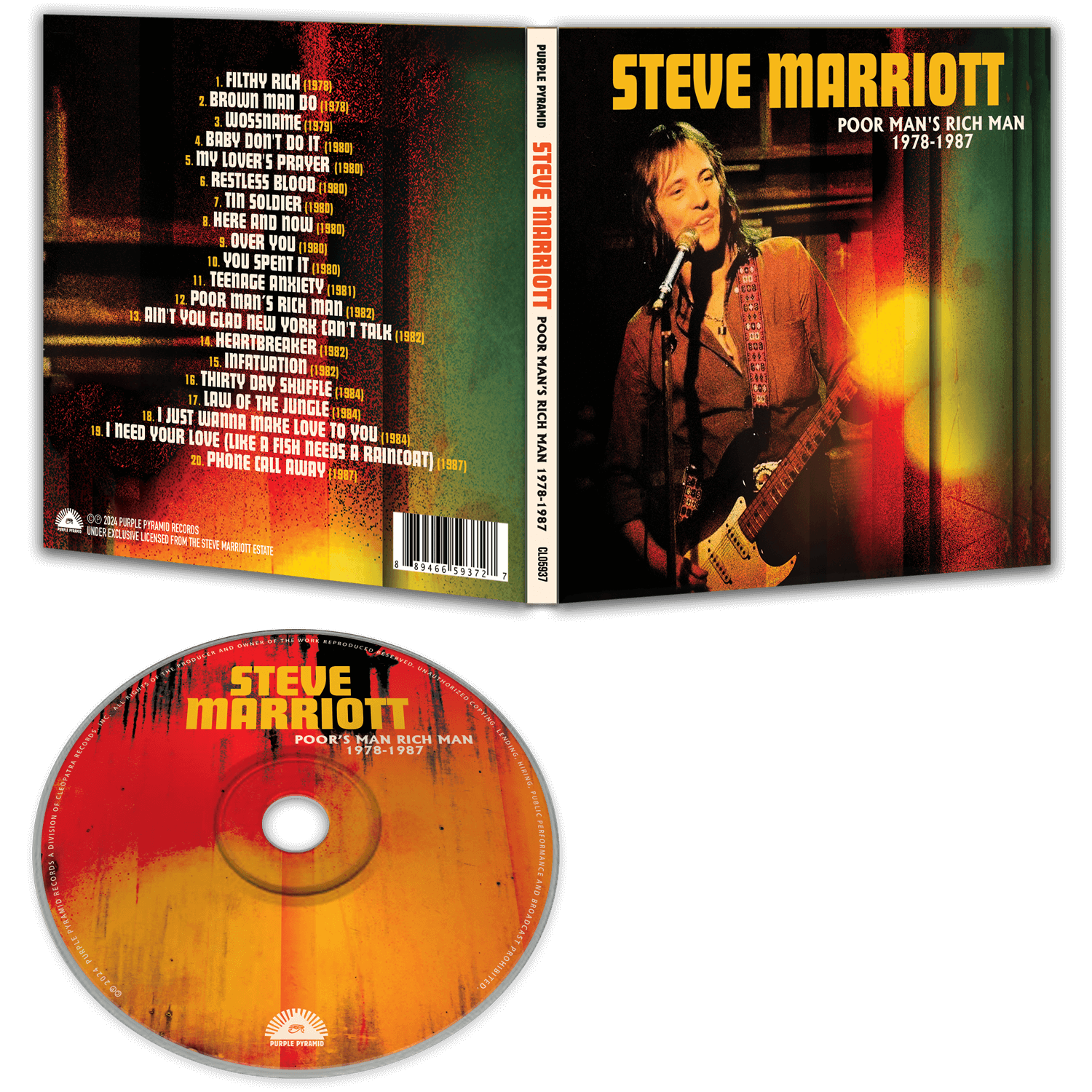 Steve Marriott - Poor Man's Rich Man 1978-1987 (CD Digipak)