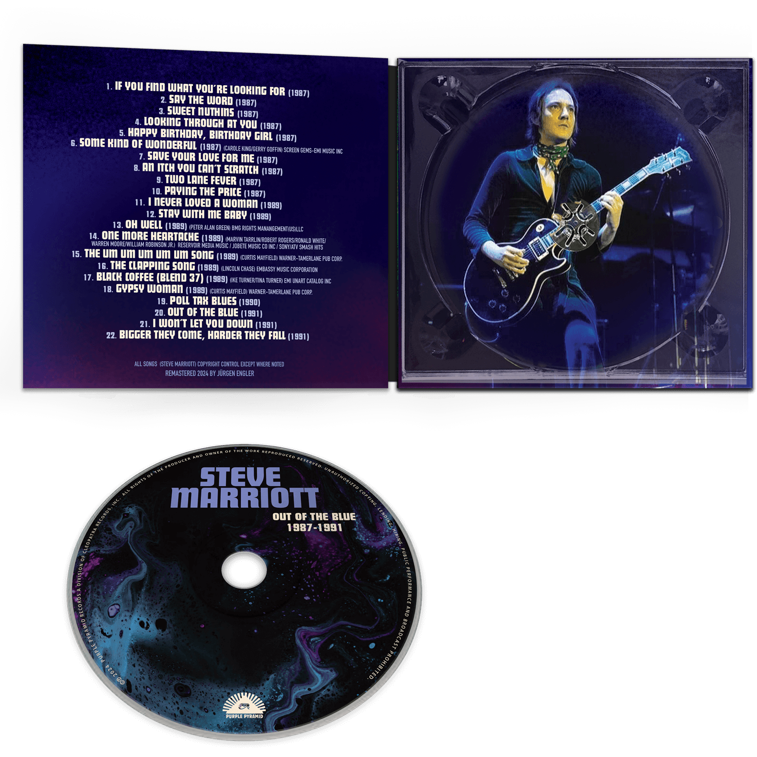 Steve Marriott - Out Of The Blue 1987-1991 (CD Digipak) - Cleopatra Records