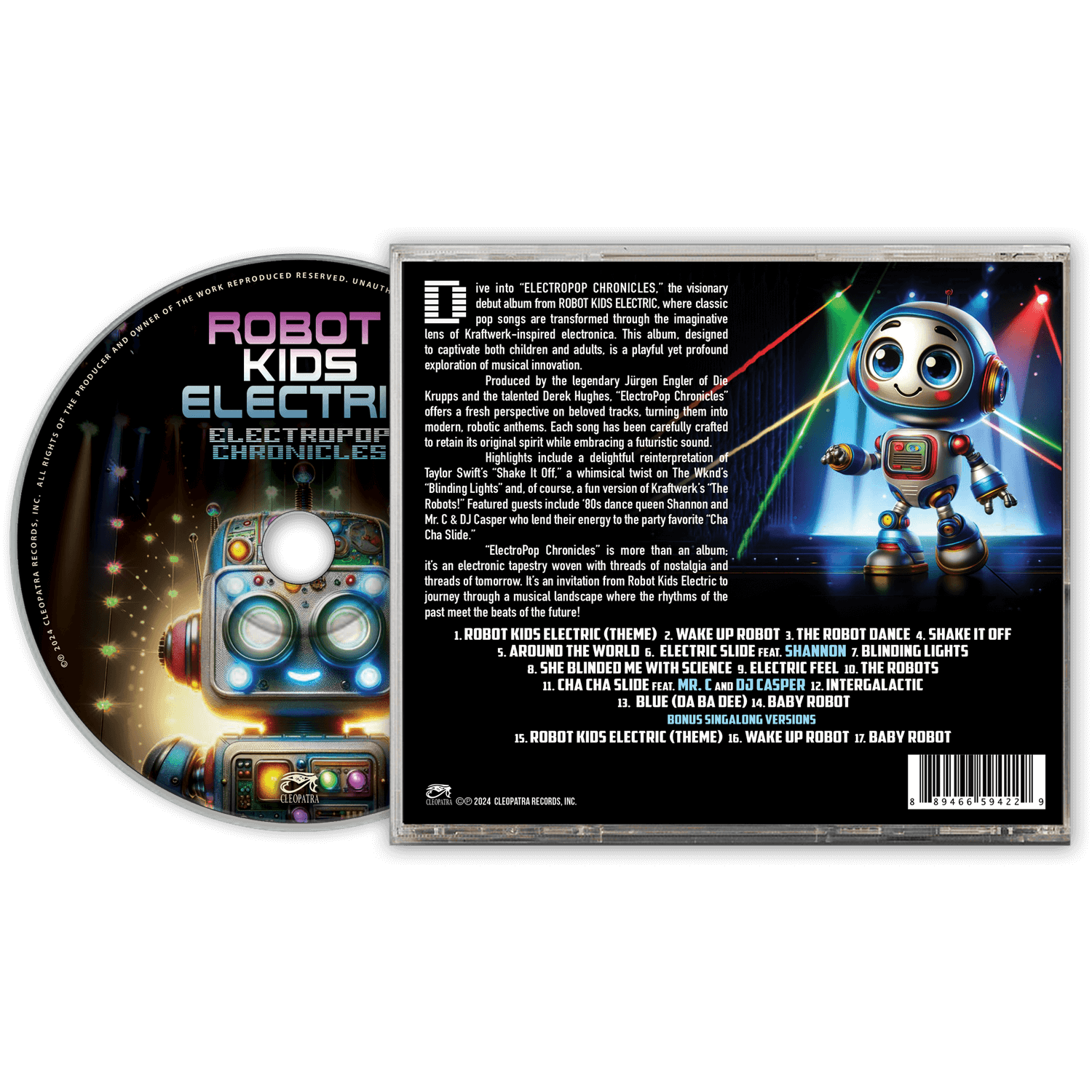 Robot Kids Electric - ElectroPop Chronicles (CD) - Cleopatra Records