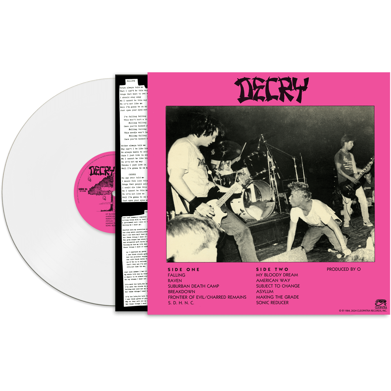 Decry - Falling (White Vinyl)