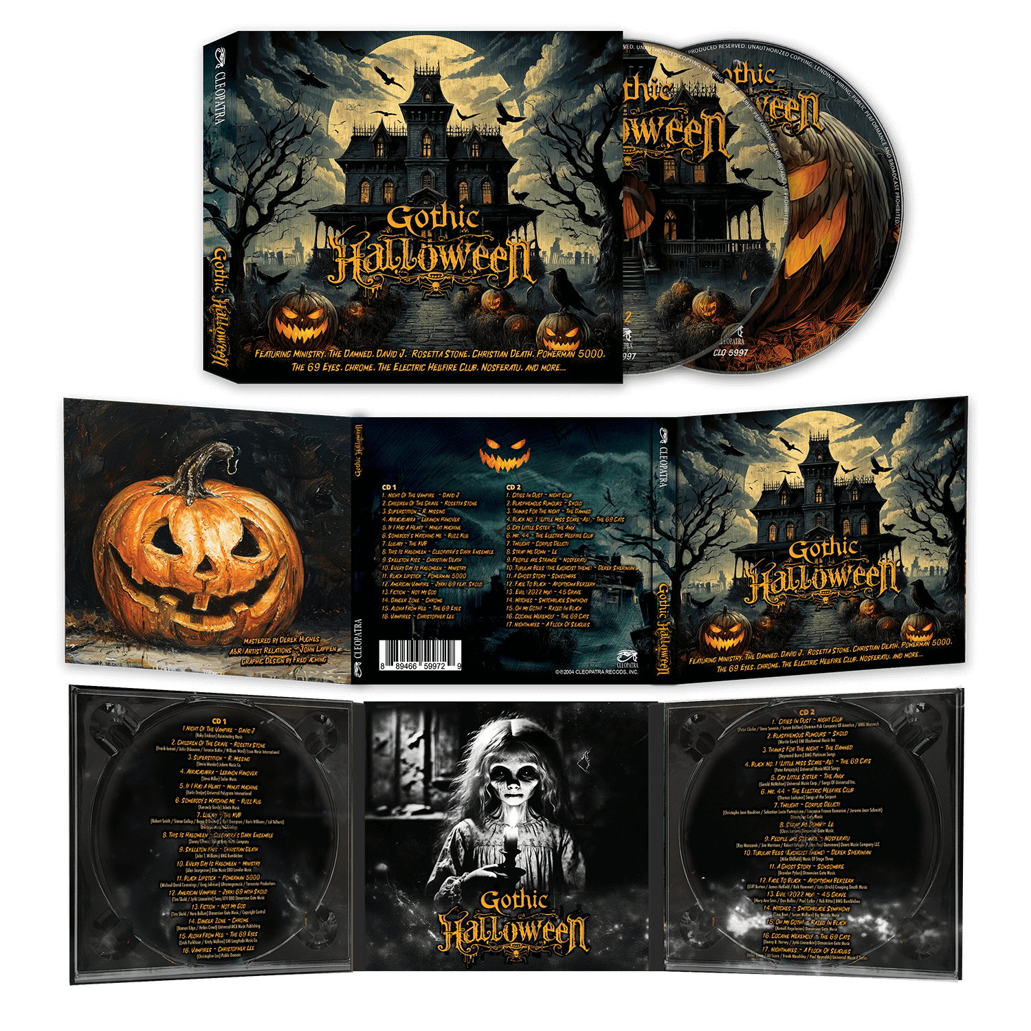 Gothic Halloween (2 CD) - Cleopatra Records Gothic Halloween (2 CD) - Cleopatra Records
