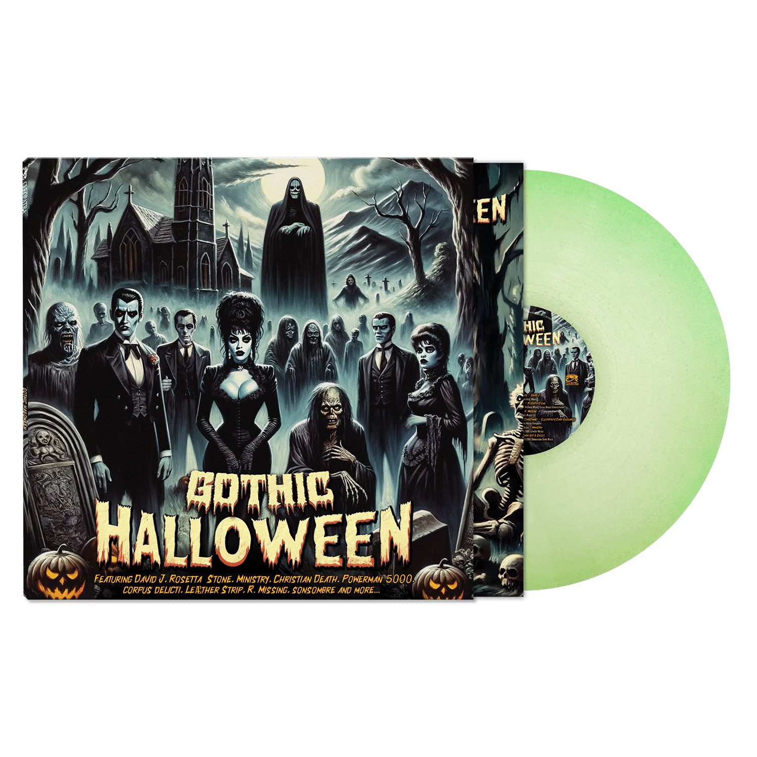 Scarier Gothic Halloween (Orange Vinyl) + Cocaine Werewolf (DVD) Bundle - Cleopatra Records