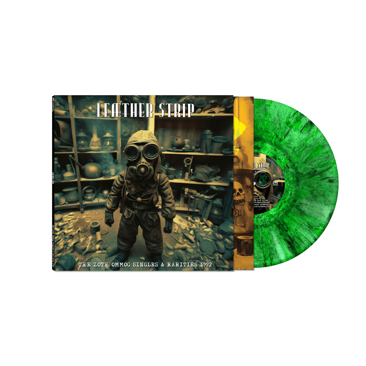 Leæther Strip - The Zoth Ommog Singles & Rarities 1992 (Green Marble Vinyl)