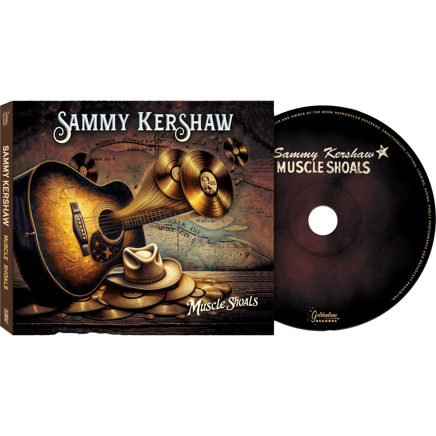 Sammy Kershaw - Muscle Shoals (CD)