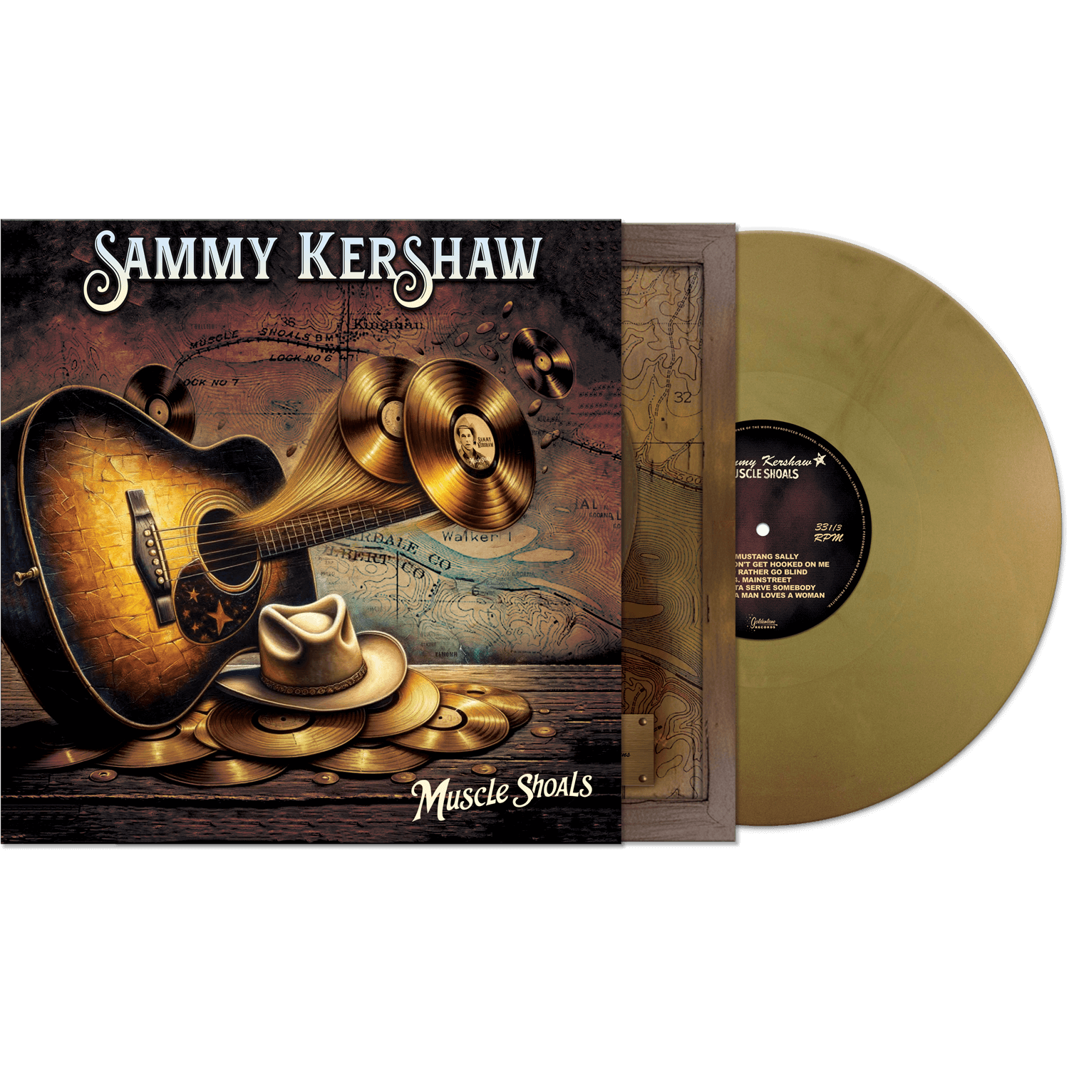 Sammy Kershaw - Muscle Shoals (Gold Vinyl)