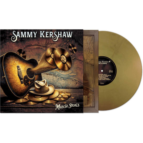 Sammy Kershaw - Muscle Shoals (Gold Vinyl) - Cleopatra Records