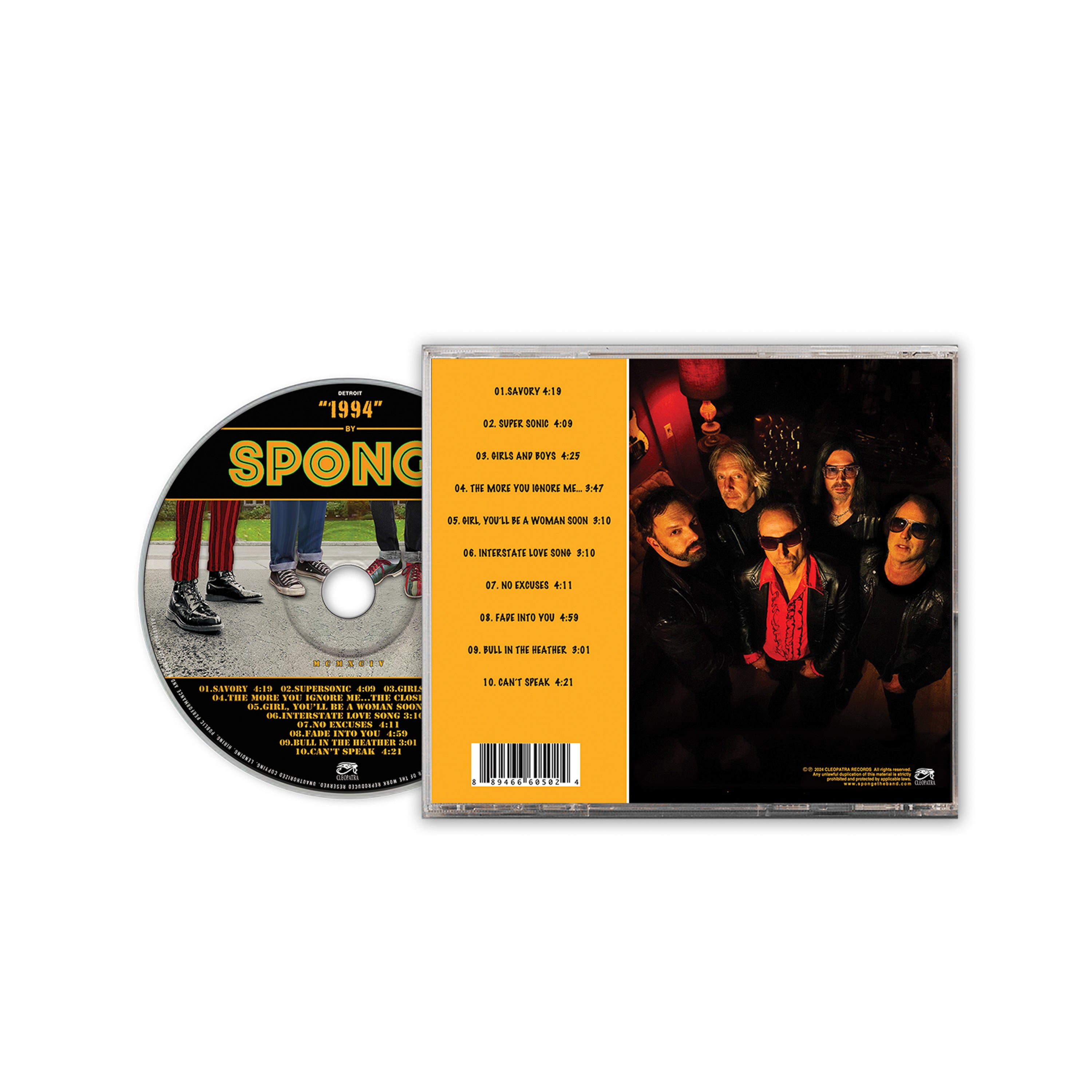 Sponge - 1994 (CD)